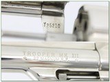 Colt, Trooper MK III 8in Polished Nickel 22 LR - 4 of 4