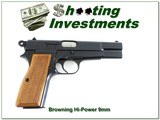 1968 Browning Hi Power 9mm Factory Blue 