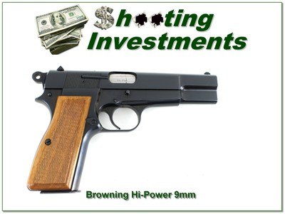 1968 Browning Hi Power 9mm Factory Blue "T" SeriesCOLLECTOR IN CASE!