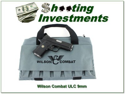 Wilson Combat ULC Sentinel 9mm 3.5” compact 7 Mags