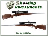 Tikka M595 made by Sako in 22-250 Rem as new with 6-24 scope - 1 of 4