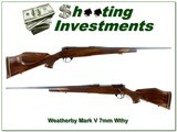 Weatherby Mark V LH Ultramark in 7mm Wthy Mag!