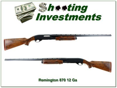 Remington 870 TB Wingmaster Tournament B Grade 12 Ga top condition
