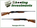 Remington 870 TB Wingmaster Tournament B Grade 12 Ga top condition - 1 of 4