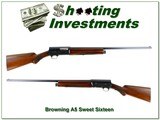 Browning A5 Sweet Sixteen 1957 rare A serial number