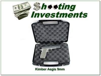 Kimber Aegis Elite Custom 9mm 5like new 6 mags