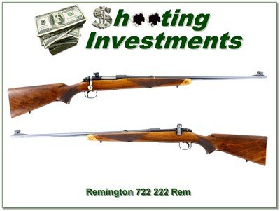 Remington 722 1552 made in 222 Rem Exc Cond