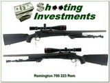 1993 made Remington 700 Police 223 Rem Heavy Barrel - 1 of 4