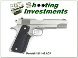 Randall Service Model 1911 Stainless 5in Exc Cond - 1 of 4