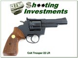 Colt Trooper II 22 LR 4in blued looks unfired! - 1 of 4