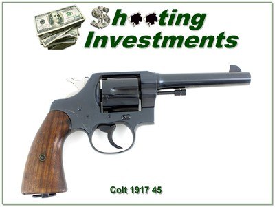 Colt US Army Model 1917 45 made in 1919
