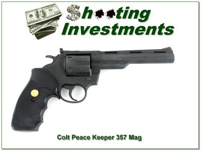 Colt Peacekeeper 357 Mag hard to find 6in