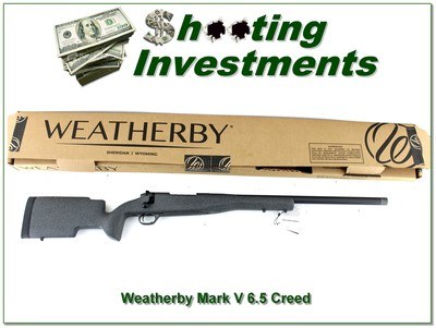 Weatherby Mark V Carbonmark Pro 6.5 Creedmoor 22in!