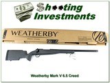 Weatherby Mark V Carbonmark Pro 6.5 Creedmoor 22in! - 1 of 4