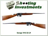 Savage 1912 22LR Semi-Auto Rifle - 1 of 4