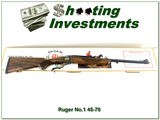 Ruger No.1 50th Anniversary 45-70 XX Wood! - 1 of 4