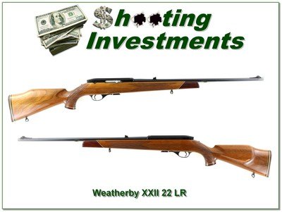 Weatherby Mark XXII Deluxe Italian made collector condition!