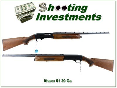 Ithaca Model 51 Featherlight 20 Gauge looks unfired 26in IC!