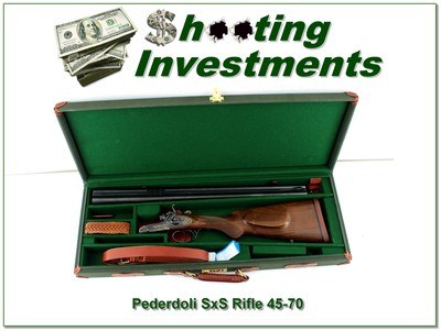 Pedersoli Kodiak Double Rifle in 45 70 unfired in case