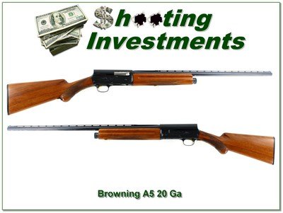 Browning A5 1960 Belgium A5 20 Ga like new