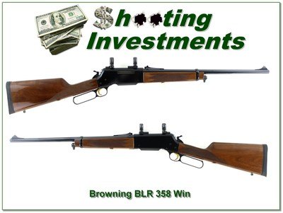 Browning BLR 81 Light Weight in 358 Winchester!