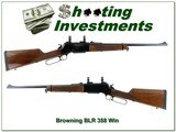 Browning BLR 81 Light Weight in 358 Winchester!
