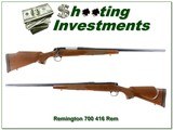 Remington 700 Custom Shop 416 Rem