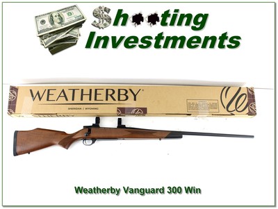 Weatherby Vanguard Sporter 300 Win NIB!