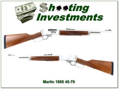 Marlin 1885 45-70 Guide Gun JM marked Stainless Walnut