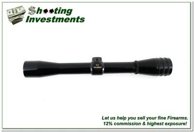 Redfield 4X 3/4in vintage rimfire rifle scope exc condition!