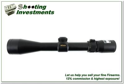 Nikon 3-9 X 40mm rifle scope Like New BDC Long Range!