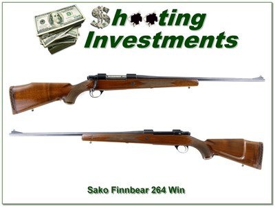 Sako L61R 264 Win Mag hard to find Bofors Steel barrel