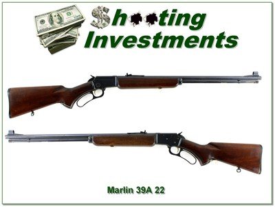 Marlin 39A Golden 22 JM marked made in 1958