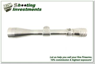 Vintage Redfield 5 Star 3-9 Rifle Scope SILVER