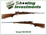 Savage Model 1920 Rifle 250-3000 (250 Savage) 22” - 1 of 4