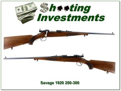 Savage Model 1920 Rifle 250-3000 (250 Savage) 22”