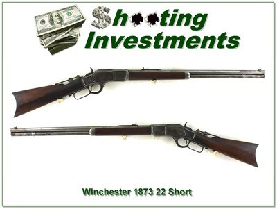 Winchester 1873 made in 1888 22 Short collector!