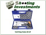 Colt King Cobra 22 LR Stainless 10 shooter like new - 1 of 4
