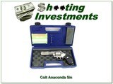 Colt Anaconda 44 Mag Stainless Revolver Rare 5” w Box - 1 of 4