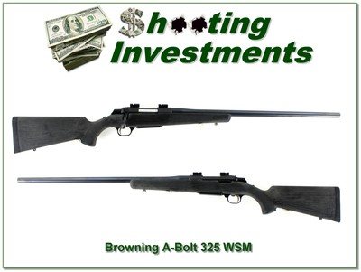Browning A Bolt II Stalker 25 WSSM 24” HB Rifle