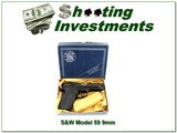 Smith & Wesson Model 59 9mm 4” W Original Box - 1 of 4