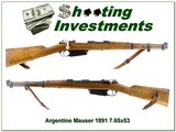 1891 Argentine Mauser Engineer’s Carbine 7.65x53 18” Rifle 1895 - 1 of 4