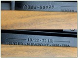 Ruger 10/22 Mannlicher 18” Rifle 22 LR w Simmons Scope - 4 of 4