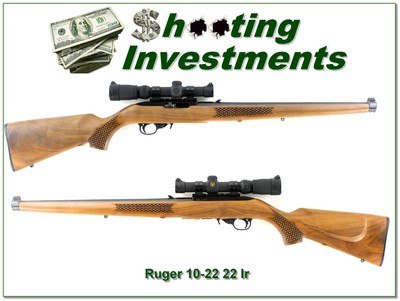 Ruger 10/22 Mannlicher 18” Rifle 22 LR w Simmons Scope