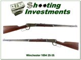 Winchester Model 1894 25-35 Half Octagon 26” Barrel 1905 Rifle
