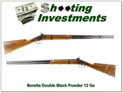 Beretta 1680 Pietro Double 300 Year Commemorative Black Powder 12 GA 30” Shotgun
