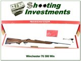 Winchester Model 70 Featherweight DLX 300 Win Mag 24” LNIB - 1 of 4