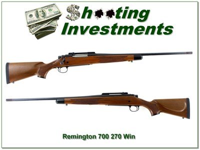 Remington Model 700 Mountain Rifle 270 Win 22” Lightweight