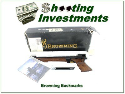 Browning Buck Mark Silhoutte 22 LR Pistol 9 7/8” LNIB