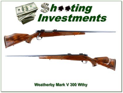 Weatherby Mark V Deluxe 300 Wby Mag 26” Rifle